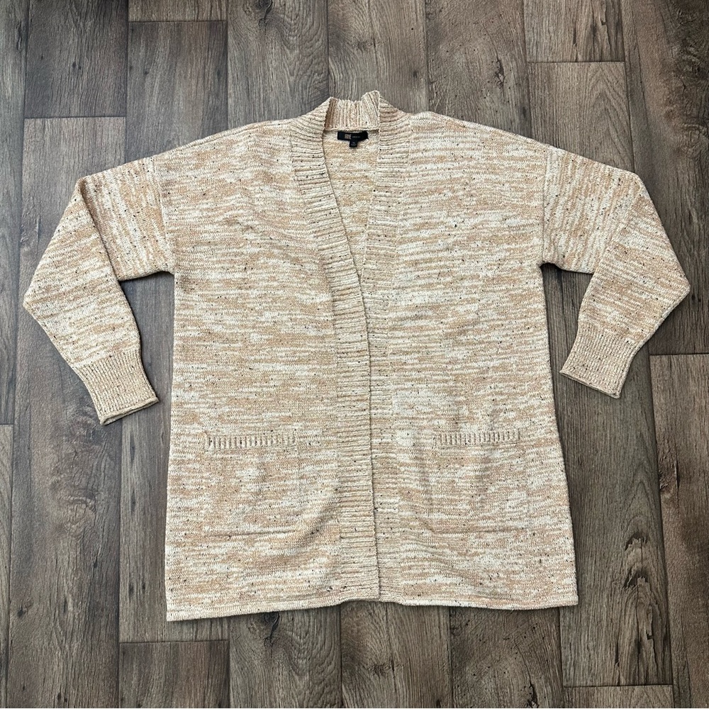 Frye Since 1863 Cardigan Soft Sweater Women’s Size XL Russet Combo Cream